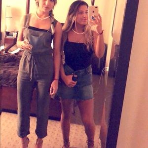 Honey punch overalls